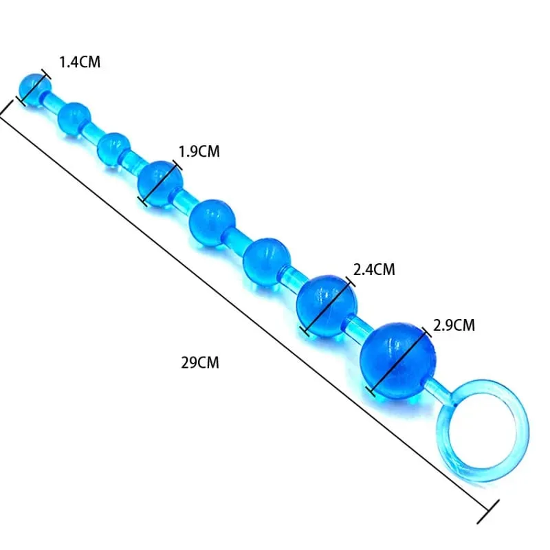 Plastic Anal Beads for Wome Men Adult Sex Toys Gay Anus Stimulator Prosate Massage Buttplug Anal Beads G spot Orgasm Props 18+