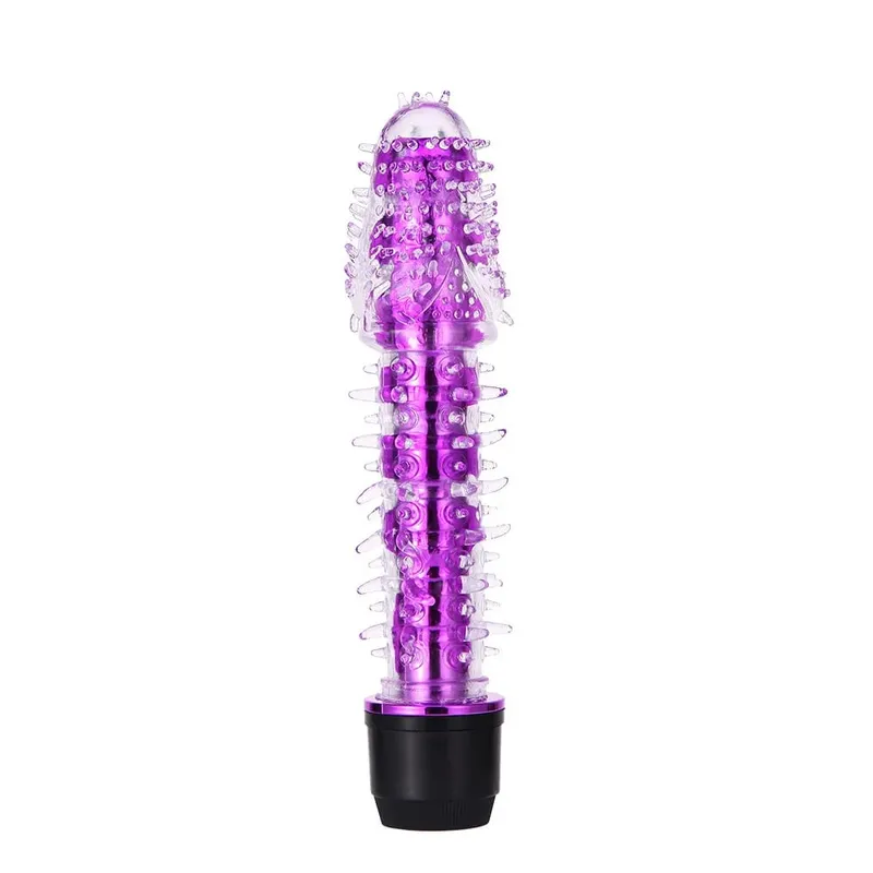 Multispeed Female Clitoris Vibrator G Spot Vaginal Stimulation Vibrating Dildo Anal Butt Plug Sex Toy for Women Men Adult Goods