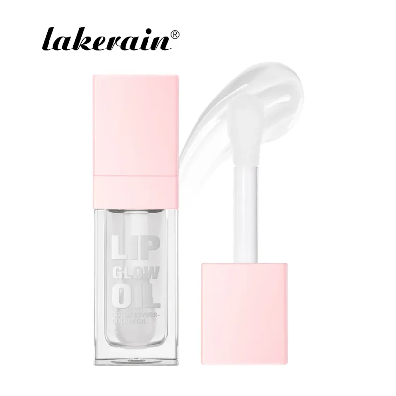 Pelembap Lip Gloss Cermin Air Lip Glaze Menyuburkan Bibir Cecair Gincu Isipadu Bibir Jelas Lip Glos Wanita Bibir Kosmetik