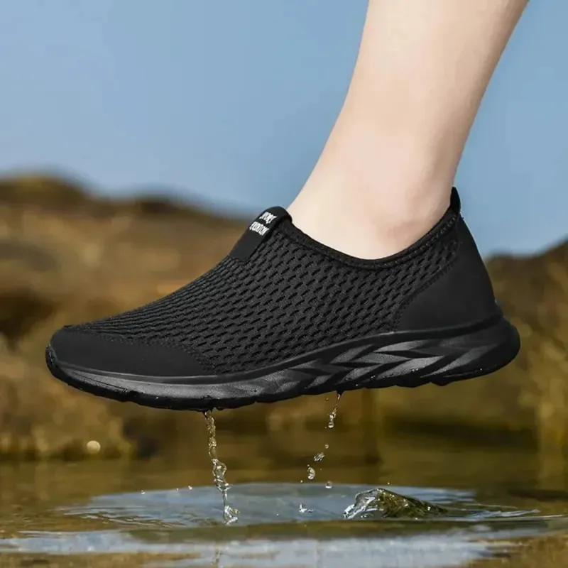 2026 Nya Skor Herr Loafers Lätt Promenad Andas Sommar Bekväma Fritidsskor Herr Sneakers Zapatillas Hombre Plus