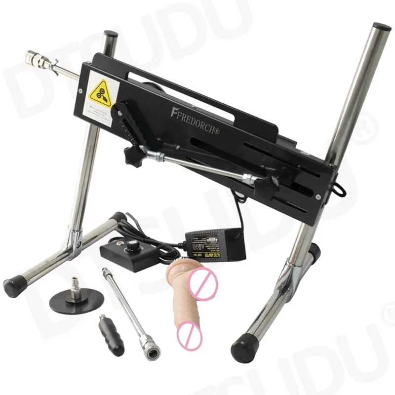Dildo-120W Automatic Dildo Machine 3-15cm Super Silent Masturbation Dildo Sex Machine Adult Couple Sex Toy Female Male Sex Toy