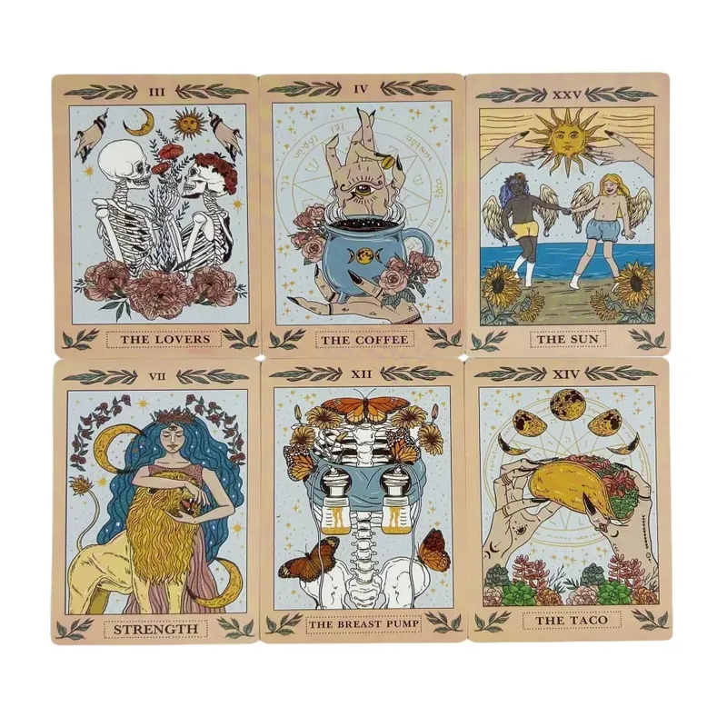 1pc The Audacity Deck Fate Divination Oracle Cards Tarot Cards Entertainment Board Game Cards