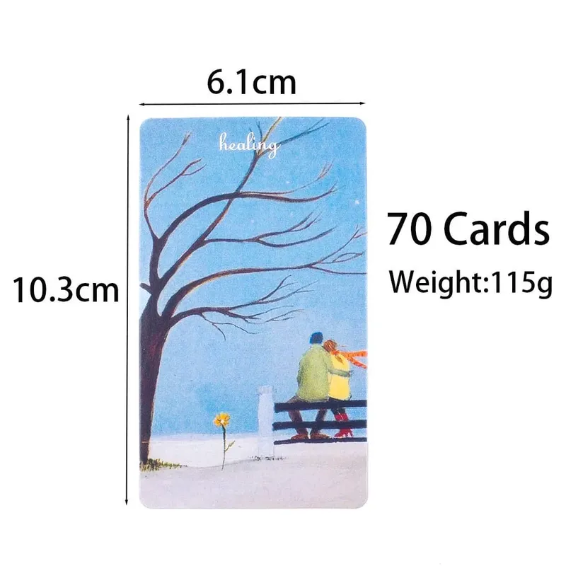 High Quality Story Cards Oracle Tarot Deck Board Games for Leisure Entertainment 78 Cards Set 10.3*6.1CM with PDF Guide