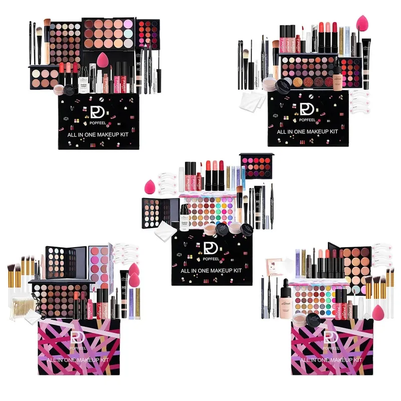Professional Makeup Set Full Makeup Kit Eye Shadow Blush Foundation Face Powder Makeup Case Korean Cosmetic Christmas Gifts — image 2