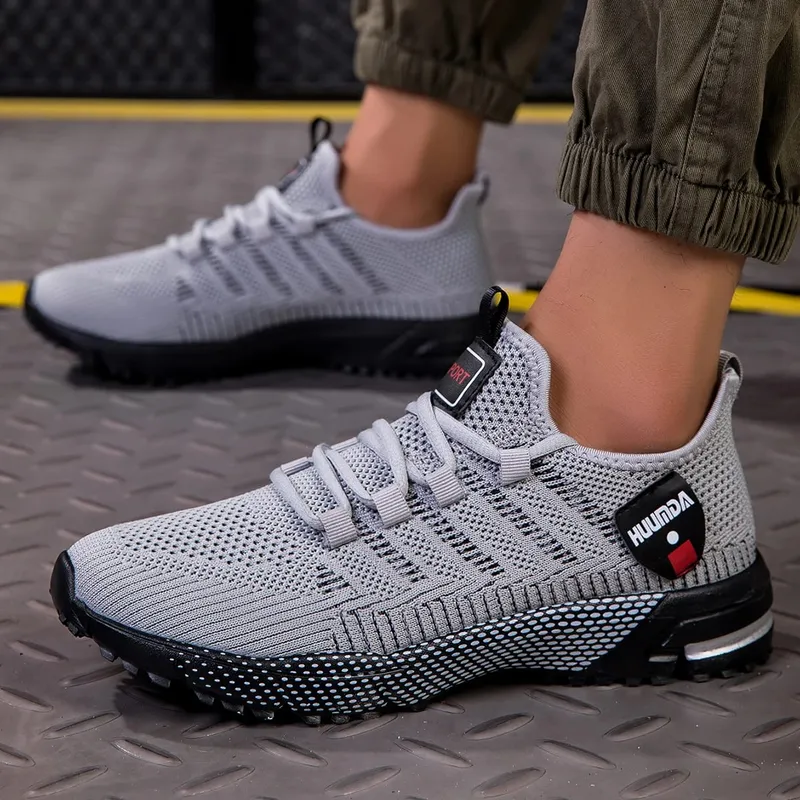 Summer Men Sneakers Lightweight Breathable Outdoor Casual Running Shoes Fashionable Tennis Training Shoes Men's Shoes