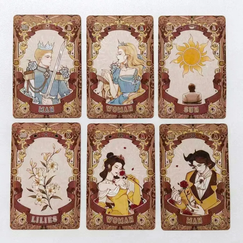 Fairy Tale Dream Lenormand Tarot Deck - 44 Cards Tabletop Game Illustration Theme for Divination And Storytelling — image 2