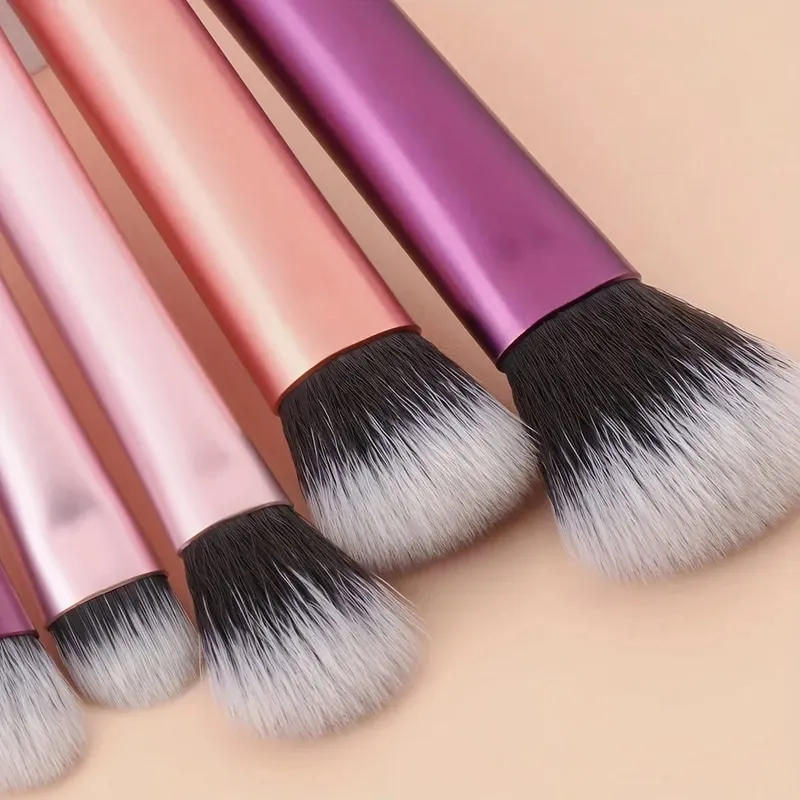 10pcs Mini Makeup Brush Set Powder Eyeshadow Foundation Blush Blender Concealer Beauty Makeup Tools Brush Professional Supplies — image 6