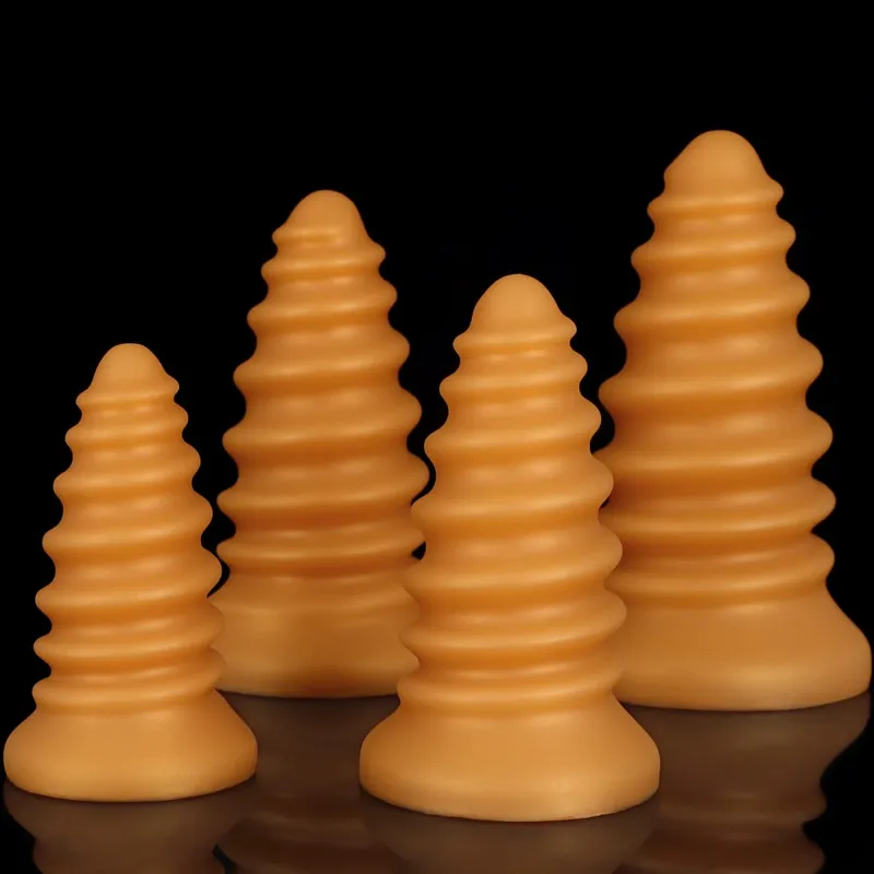 Huge Anal Plug Anal Training Dilator Big Dildo Ass Long Screw Butt Plug Large Gay Sex Toy for Women Men Prostate Massage 18 — image 4