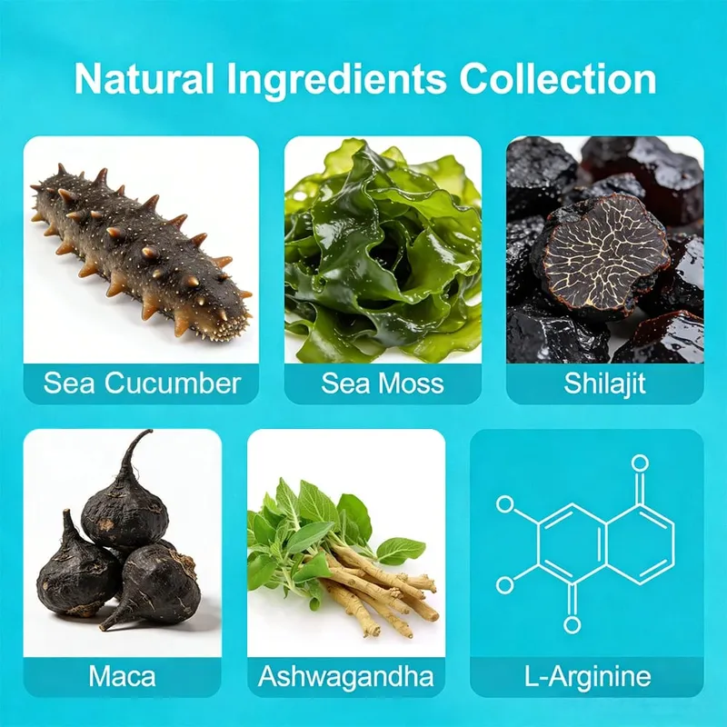 Meningkatkan Campuran Suplemen - L-Arginine + Maca + Stamina Ashwagandha Pertumbuhan Otot Fungsi Vaskular Peredaran Darah