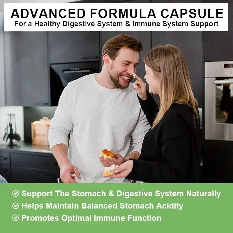 Aloe Vera Extract Capsules - Supports Intestinal Digestive and Immune Health Relieves Constipation and Balances Stomach AcidSu
