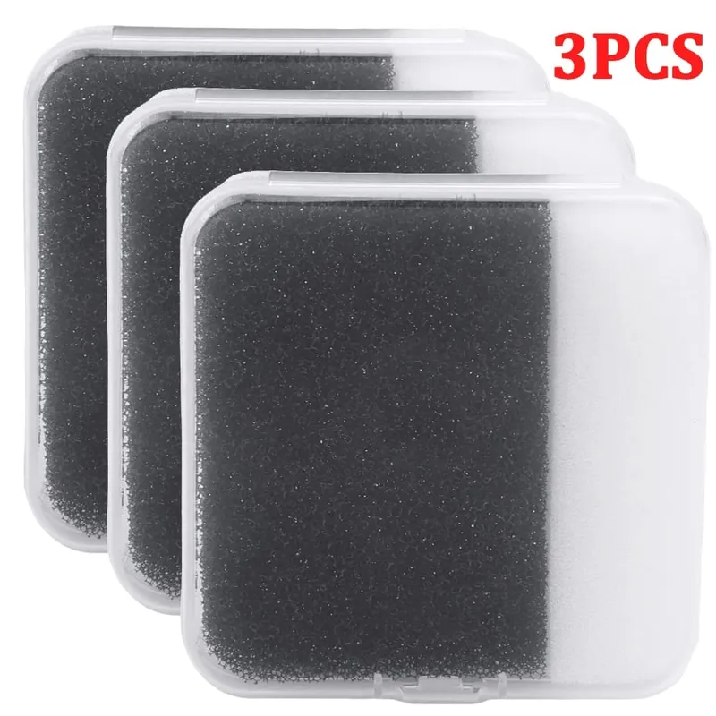 Portable Makeup Brush Cleaner Sponge Easy-use Dry Eye Shadow Wash Beauty Tools Brushes Cleaning Box Sponge Puff Cleaner Women