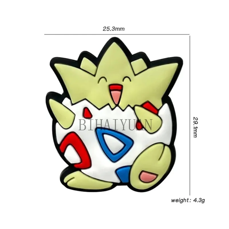 5pcs Pokemon Silicone Focal Beads for DIY Bead Pen Pacifier Chain Clips Beads Children Toys DIY Gift — image 12