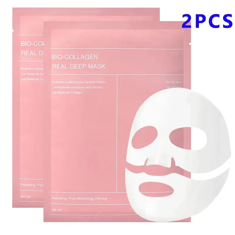 3pcs Collagen Face Mask Split Disposable Deep Moisturizing Facial Masks Hydrating Boost Skin Care for Women Beauty Collagen Mask — image 8