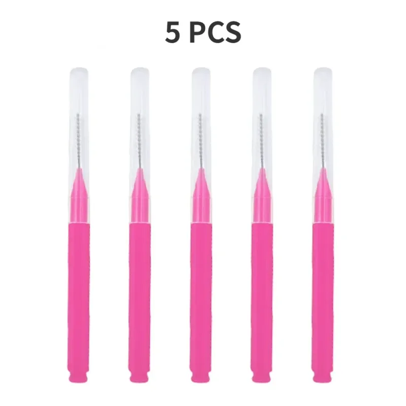 5-50PS Portable Mini Eyebrow Brushes Disposable Eyelash Brow Lifting Brush Applicators Lash Extension Comb Beauty Makeup Tools