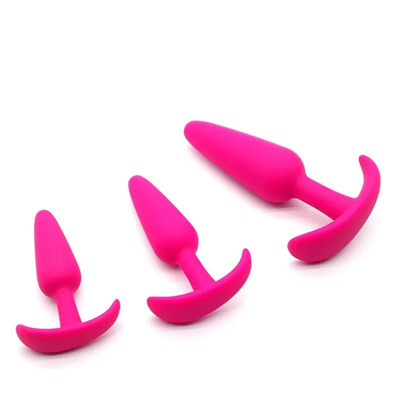 Silicone Dildo Anal Plugs Butt Plug Stopper Dilator Prostate Massager Vaginal Stimulator Adult Sex Toys for Men/Women Trainer — image 13