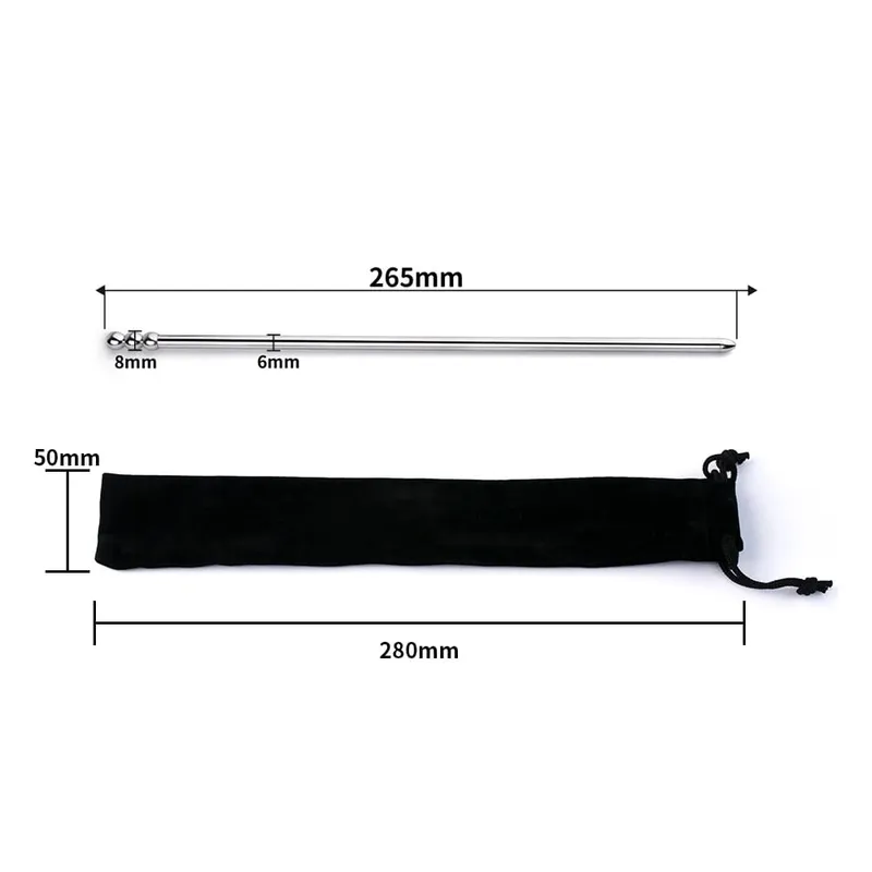 Protaste Stimulation Urethral Penis Plug Stainless Steel Urethral Dilator Sounding Rod Catheter Masturbation Sex Toys Men — image 25