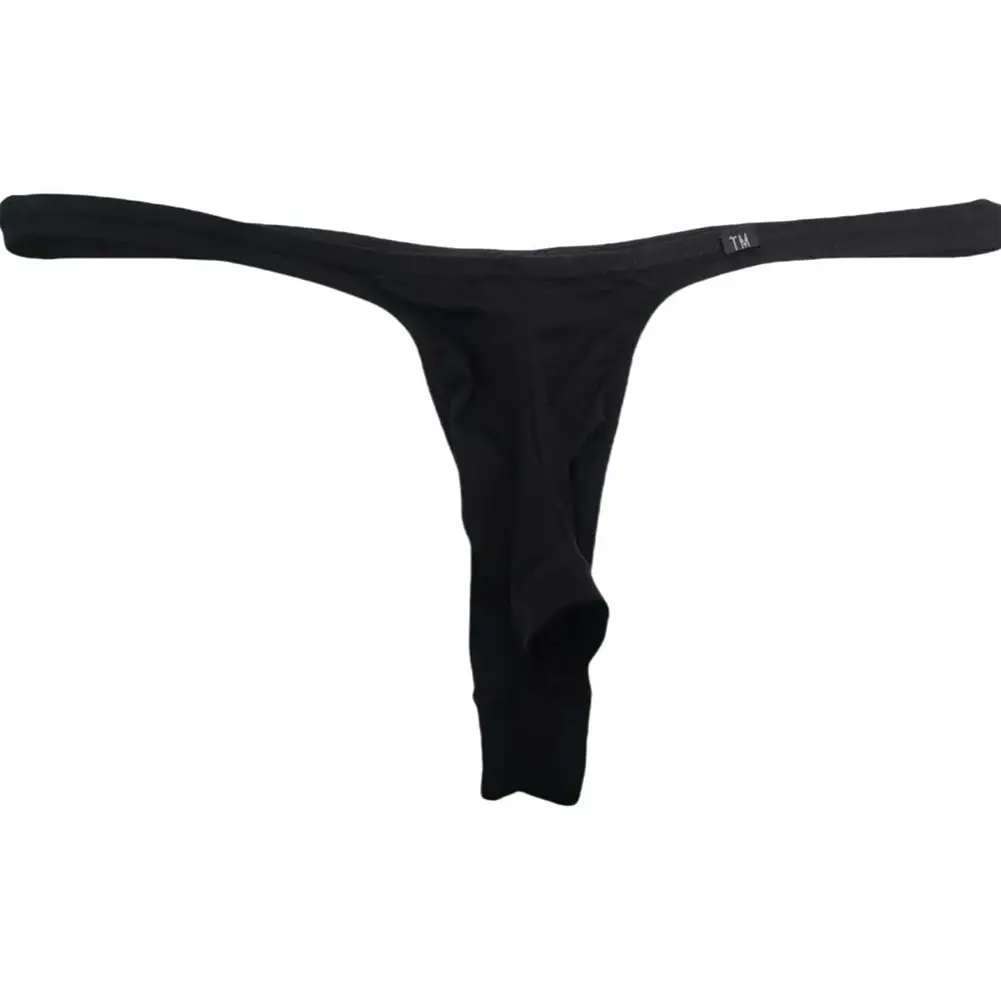 Men Sexy Front Open Pouch Thong G-string T-back Elephant Nose Briefs Underwear