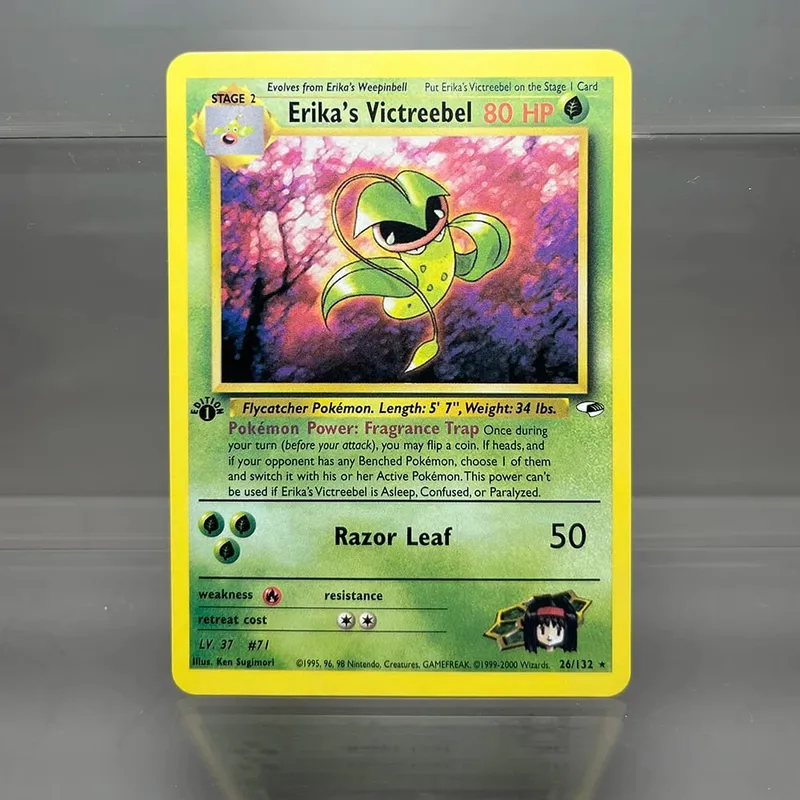 PKM Single Cards 1st Edition 1996 Raichu Charizard Dragonite PTCG Foil Cards Game Collection PKM Proxy Cards