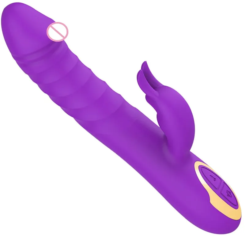 Beginner G-Spot Vibrator Thrusting Dildo Clitoris Stimulator 10 Vibration Female Masturbator Sex Toys for Couple Pleasure