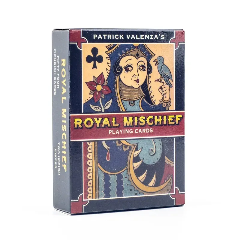Royal Mischief Playing Cards 54Pcs Tabletop Cards Of Group Games For Parties Precognition & Divinatio Oracle Set 6.3*8.9cm