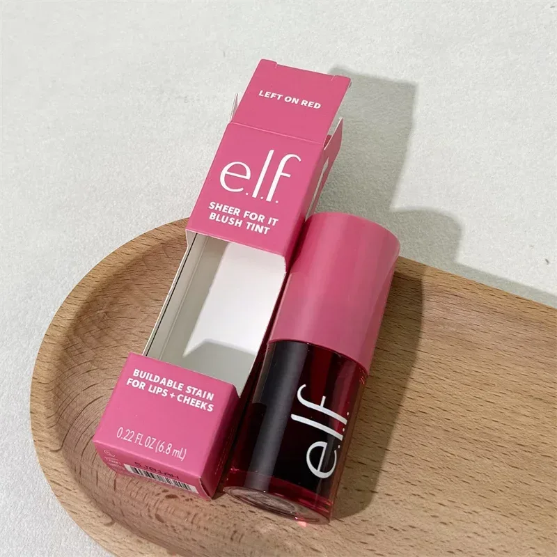 Hot Sale New Elf Bubblegum-Cherry Mango-Watermelon Lasting Moisturizer Lip Gloss Lip Balm & 8 Colors Cream Blush Brand Cosmetics