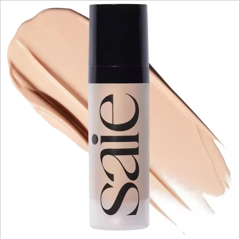 Saie 4-Colors Liquid Blush CHILLY SPICY Highlighter Sunglow Contouring Shimmer Powder Quick-drying Non-sticky Natural Texture