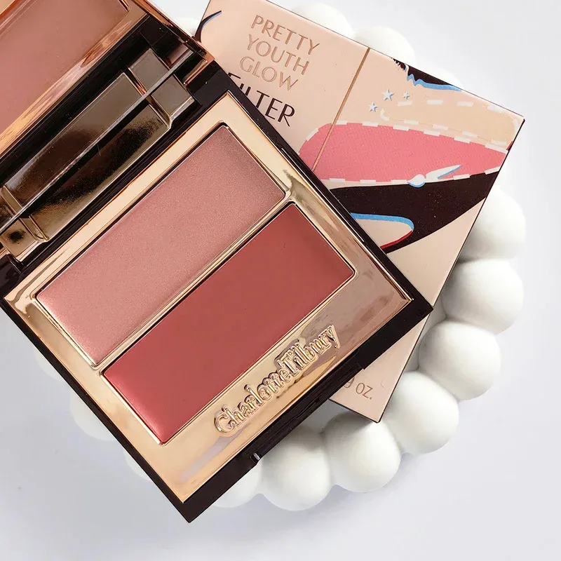 Charlotte Makeup Gift Powder Blusher&eyeshadow Palette Series Cosmetics Easy To Apply Lasting Coloring Natural Concealer Tilbury