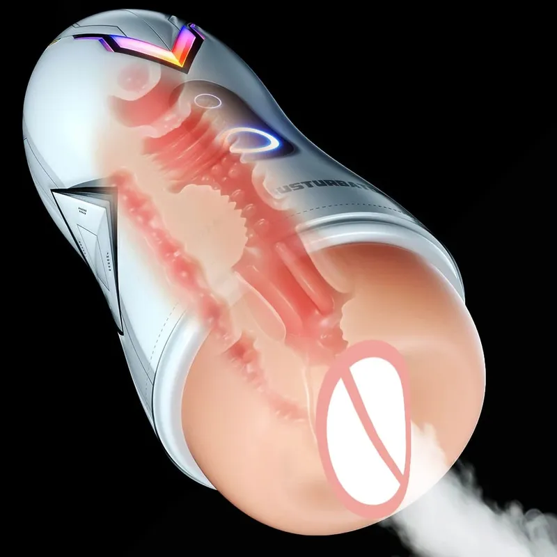 Taza masturbadora masculina de silicona suave con bolsillo para vagina Real y ano 2 en 1, entrenador de resistencia al vacío, Juguetes sexuales para adultos para hombres