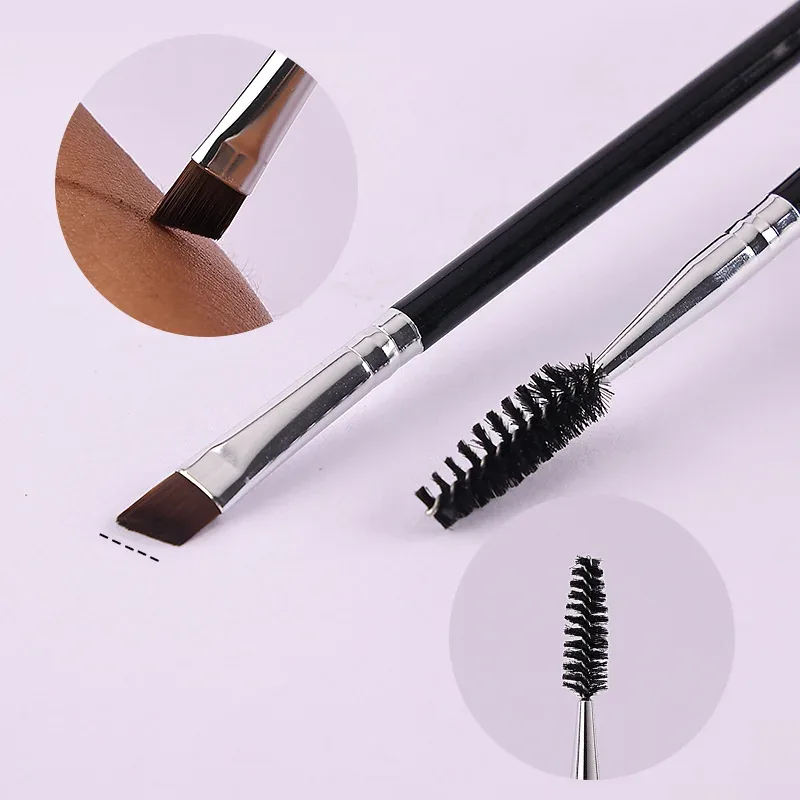 Eyelash Brush Eyebrow Combs Eyebrow Brush Double-headed Makeup Brushes for Eye Brow Eyelash Extension Make Up Tools Professional
