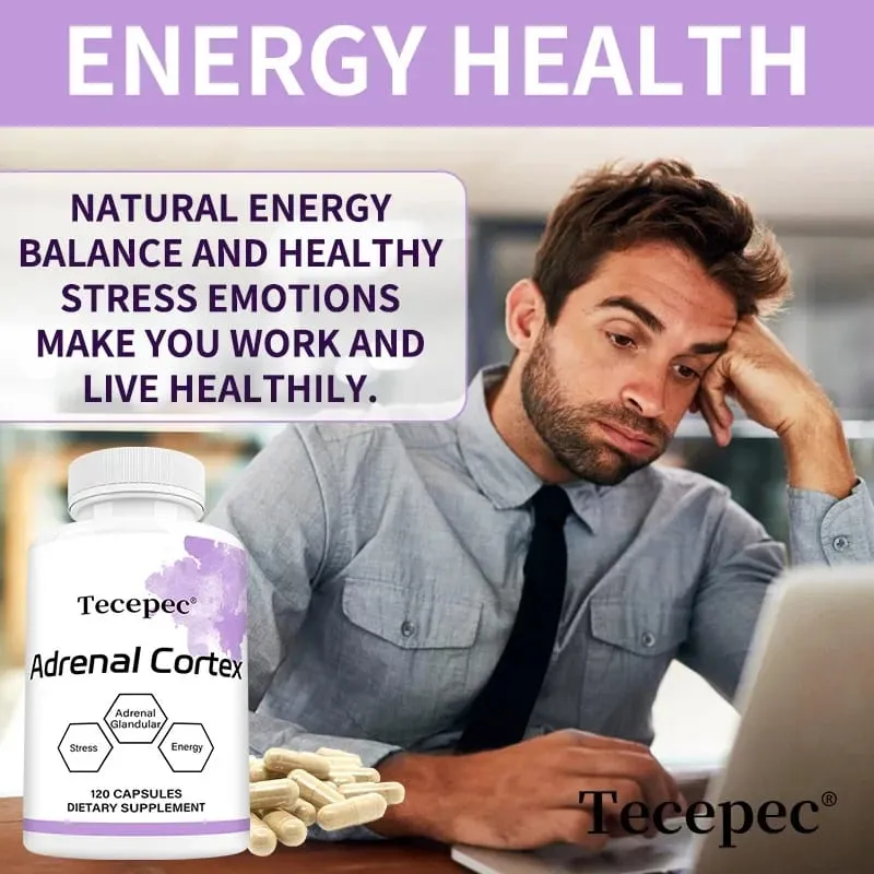 Adrenal Supplements - Supports The Immune System Relieves Stress Fatigue Boosts Energy and Metabolism — image 2
