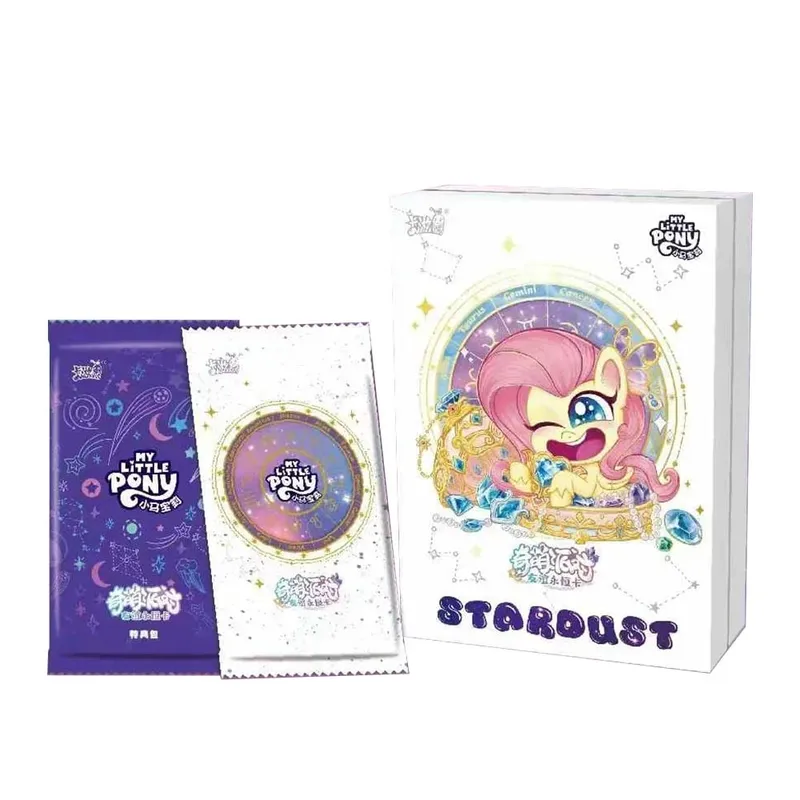 Genuine My Little Pony Card Friendship Eternal Card Radiant Moon Pack Gilded Flash Cards Anime Collection Card Toys Gift