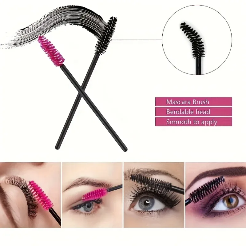 229PCS Makeup Brush Set - 100 Lash & 100 Lip Brushes with Storage Case All-in-One Kit for Beginners/Pros (Salon & Home Use)