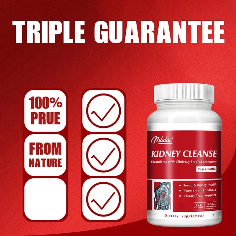 Kidney Cleanse - Liver Cleanse Prevent Urinary Tract Infections Clean the Urethra Support Health Kidney & Urinary Tract