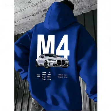 Mode Män Dam Unisex F40 Car Hoodies 2025 Höst Vinter Fritidströjor JDM Streetwear Hoody Toppar herrkläder