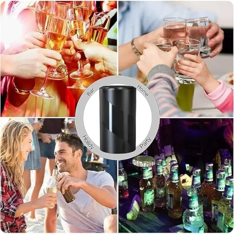 1-4Pcs Automatic Beer Bottle Opener Downward Push Bottle Opener Wine Beer Soda Cap Opener Kitchen Accessories — image 2