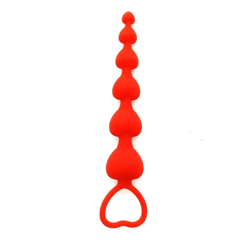Super Long Anal Beads Anal Plug Prostate Massage Big Butt Plug Vaginal Balls Anal Stimulation Pull Bead Dildo Deep Anal sex Toy — image 6