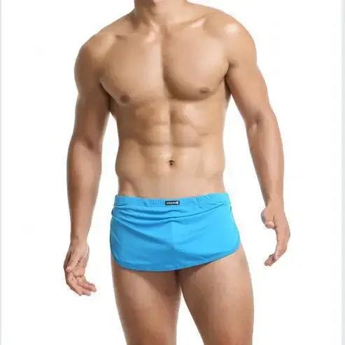 Front and rear independent two-piece silky pajama pants wholesale and foreign trade agency men's home underwear