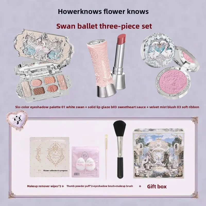 Flower Knows Knight Unicorn Treasure Chest Set