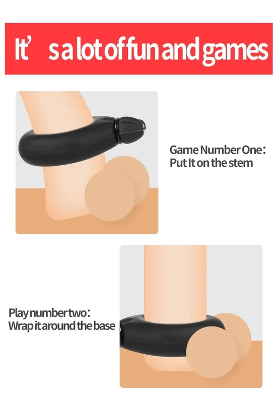 New Inflatable Penis Ring Delay Ejaculation Erection Cock Lock Bondage Ball Stretcher Cock Rings Adult BDSM Sex Toys For Men Gay