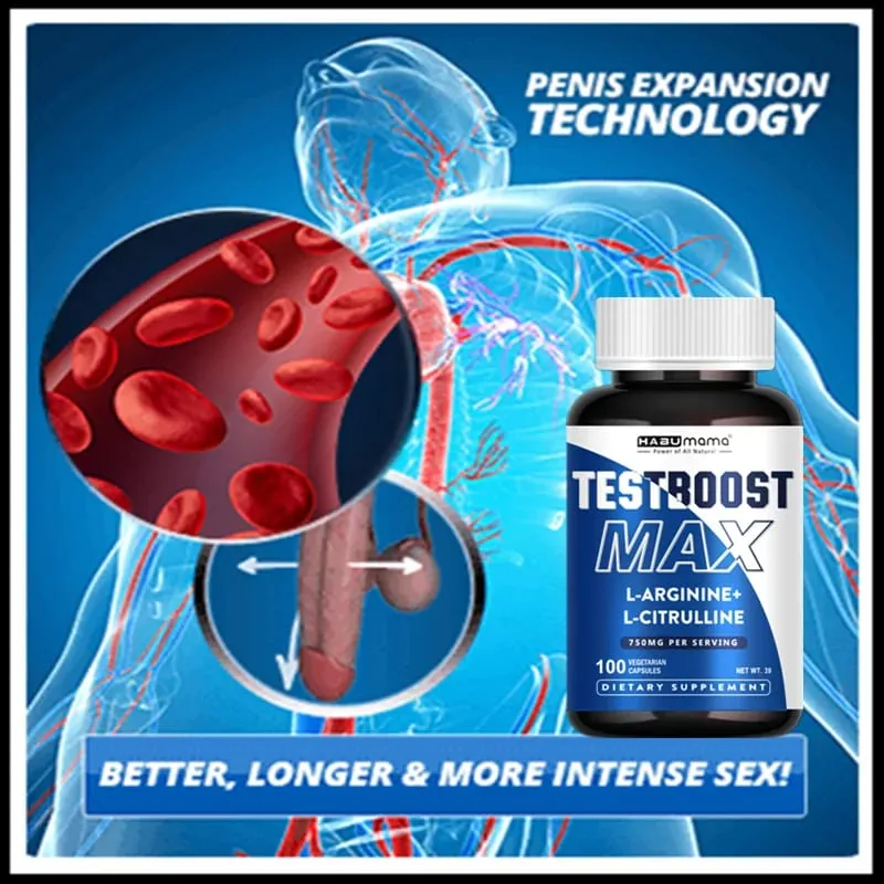 Ultimate Male Enhancing Supplement | Clinically-Backed | 100 tablets for Energy Stamina & Enlargement | Vegan | Discreet Ship — image 6