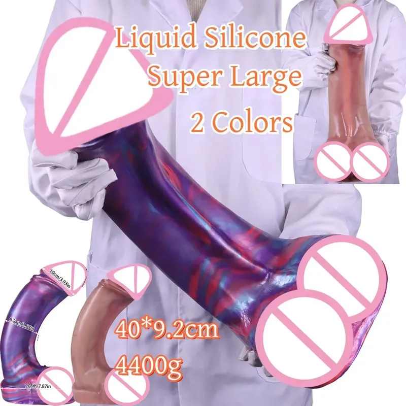 Super Huge Dildo Women Masturbation Penetration Anal Super Large Dick Anal Plug Expander Thick Penis Adult Sex Toys Dildos 18+ — image 3