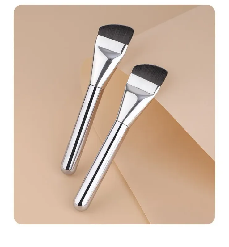 1 piece Flat Thin Foundation Makeup Brushes Fine Liquid Foundation Make up Brush BB Cream Mask applicator Face cosmetic tools