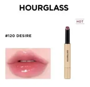 Hourglass Solid Lip Glaze Lipstick Volumising Liquid Concealer Stick Lip Gloss Blush Cream Lasting Nourishing Makeup Cosmetics
