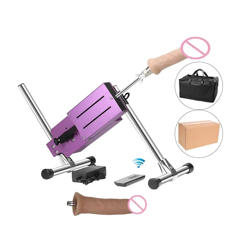 Machine sexuelle améliorée avec télécommande, Super silencieuse, Ultra réglable, Vac U Lock, 30db, 70W, Machine d'amour avec Big D gratuit