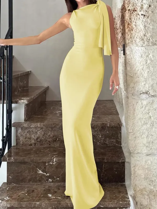 Hugcitar ファッションソリッド O ネックノースリーブパッチワークセクシーなボディコンマキシウエディングドレス夏の女性の服パーティーフェスティバルクラブ Y2K — image 11