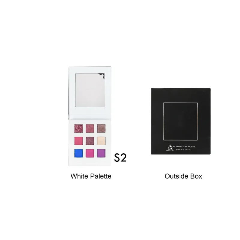 High Pigmented Shimmer Eyeshadow Matte Cosmetics Custom Eyeshadow Palette Vegan Make Up Hot Sale Eye Shadow