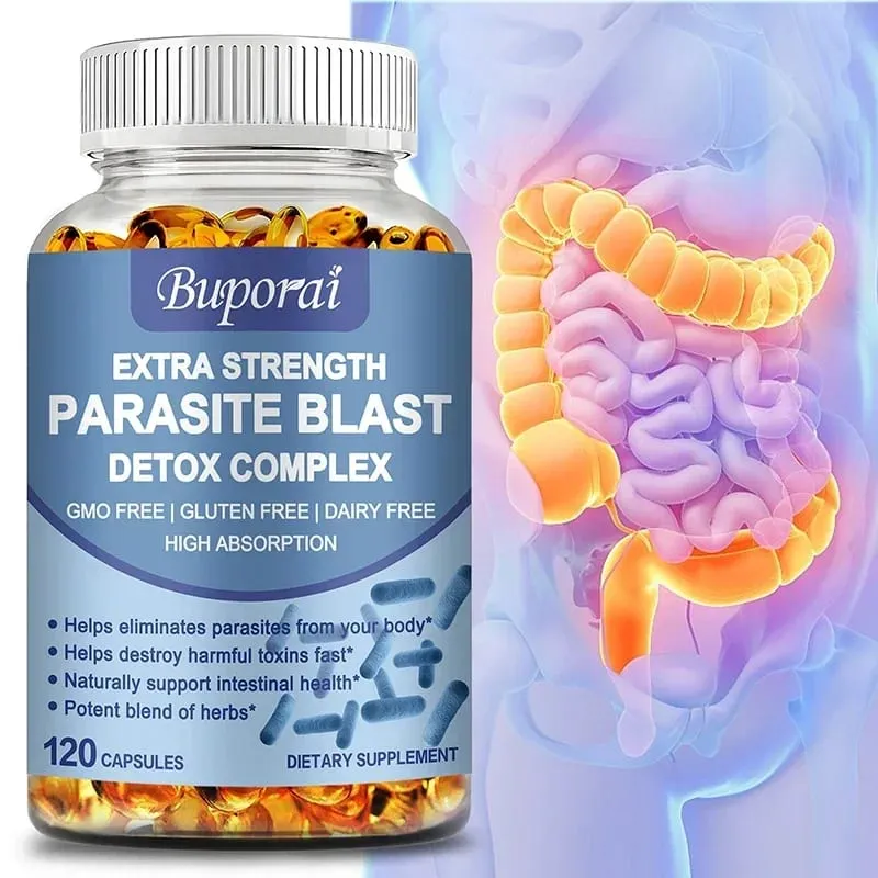 Parasite Blast Detox Complex – fördert die Darmgesundheit, den Stoffwechsel, die Verdauungsgesundheit und verbessert das Immunsystem — image 2
