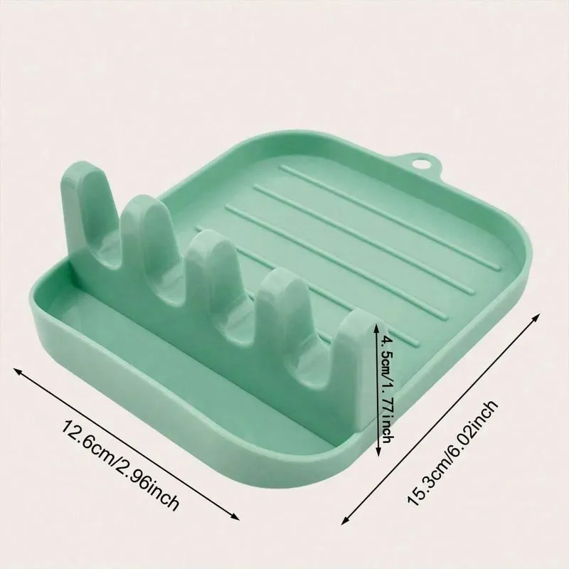 1pc Household Multifunctional Spatula Rack Kitchen Shovel Spoon Storage Rack Sitting Cutting Board Spatula Pot Cover Shelf