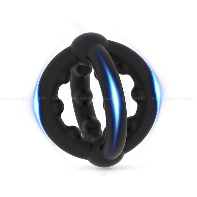 Male Penis Ring For Men Delay Ejaculation Stronger Erection Semen Lock Rings Masturbating Sex Toys For Man Gay Adult No Vibrator