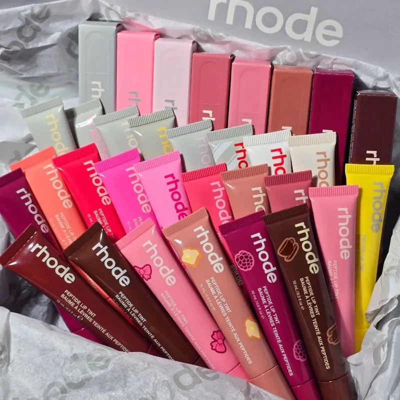 Rhodeskin Limited Edition Peptide Tint Tinted Lip Gloss Layer Nourishing Hydrates Makeup Nourishing Moisturizing Lipstick Glaze — image 2
